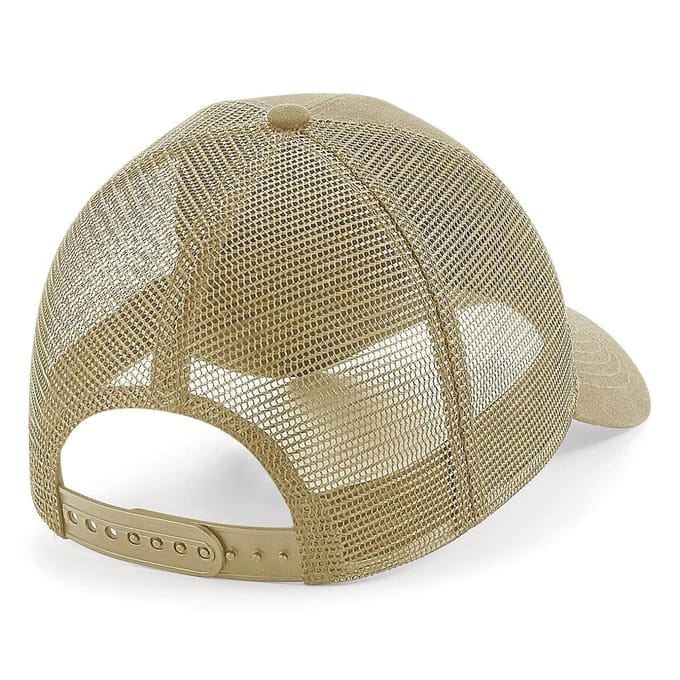 Heren Petten met Ballin Est. 2013 Trucker Cap Print - Beige - Maat one size