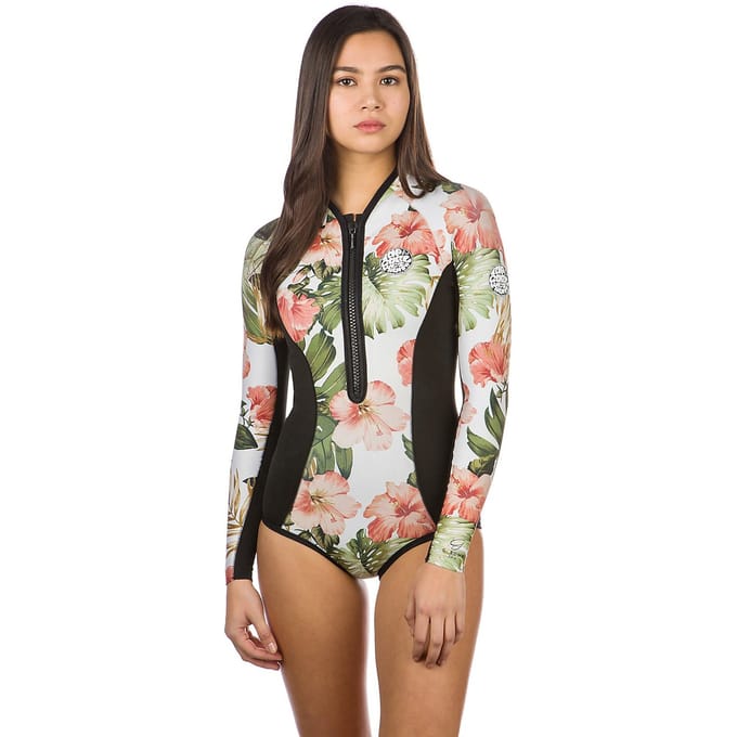 Rip Curl G Bomb Spring Hi Cut LS Wetsuit wit