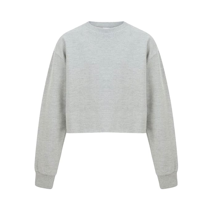 Miso Dames/dames Gewas Sweatshirt (Grijs)