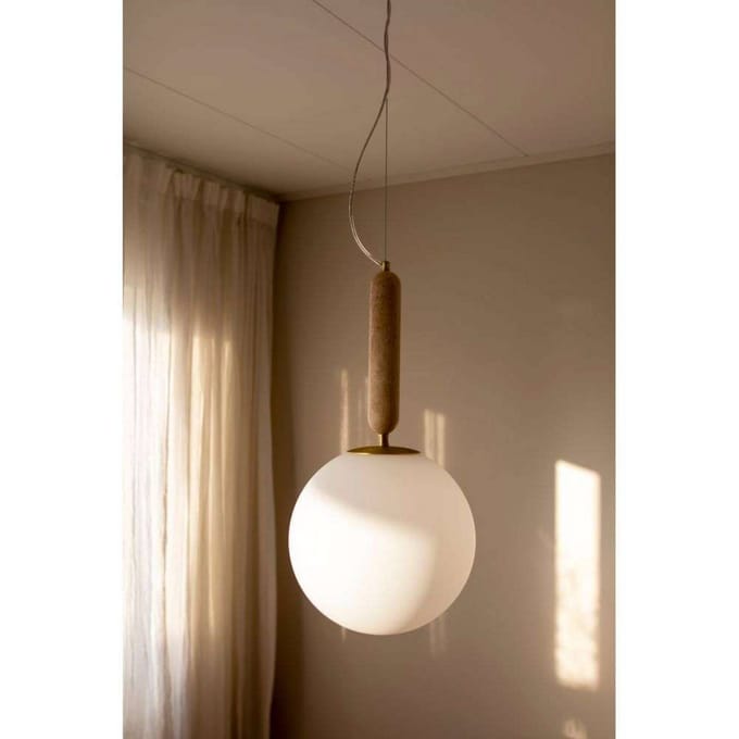Globen Lighting Torrano 30 Hanglamp Beige Travertijn