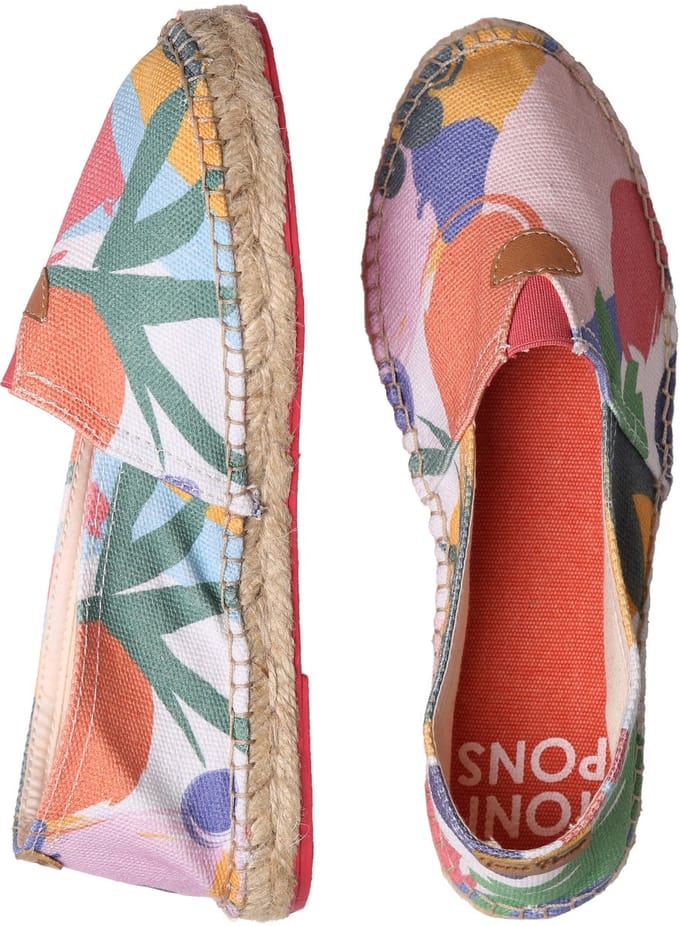 Klassieke unisex espadrille met print | BLANES-TJ