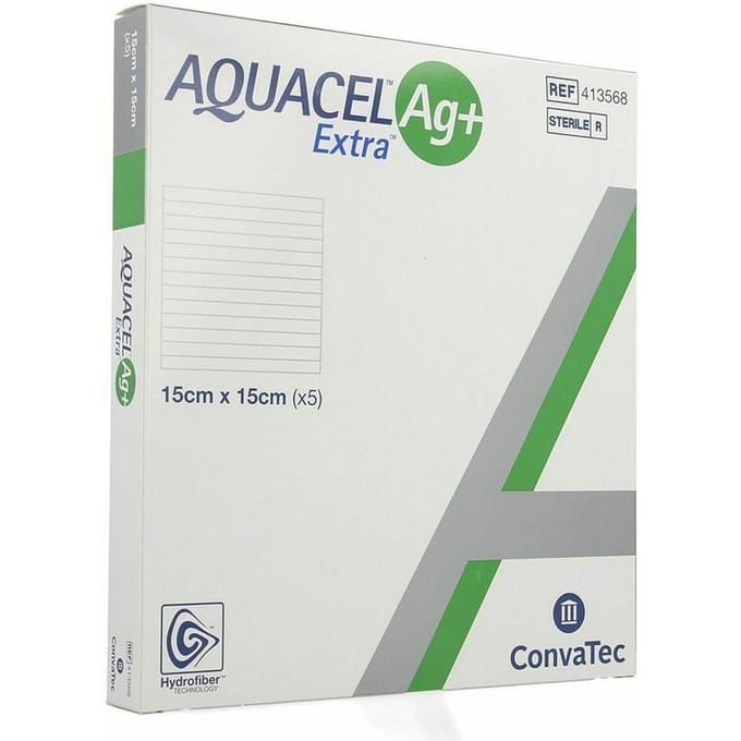 Aquacel Ag+ Extra 15 X 15cm 5 413568