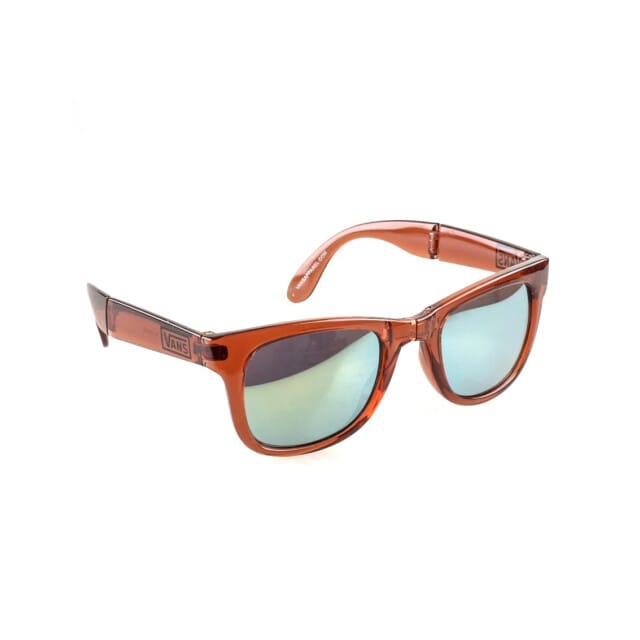 Vans - Unisex - Foldable Spicoli Shade Zonnebril - Bruin/Transparant