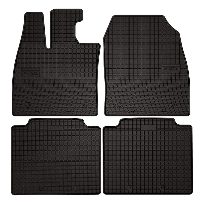 Wielganizator SolidPRO Serie - Rubberen Automatten - Lexus RZ Crossover - Zwart - Op Maat
