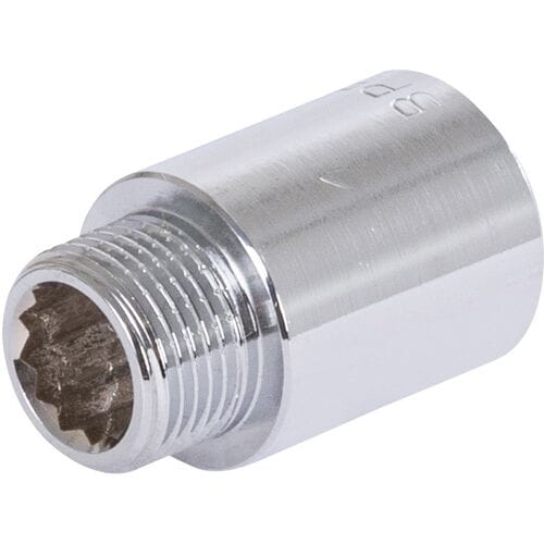 BPE kraanverlengstuk chroom gepolijst 3/8"x25mm