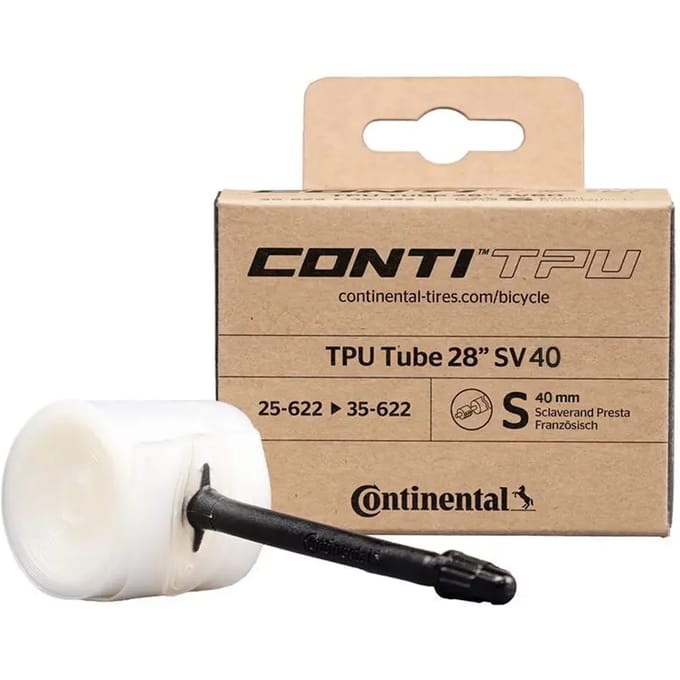 Continental Tpu Tube S40 Binnenband Transparant 700C / 25-35