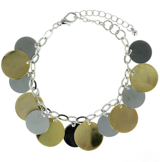 Behave - Armband - goudkleur zilverkleur mix - speelse feestlook