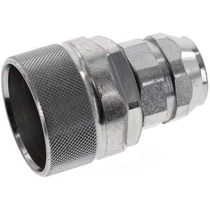 Stalen DN 12.5 Hydraulische Koppeling Insteeknippel G 3/8 inch Binnendraad ISO 14541 D M36 x 2