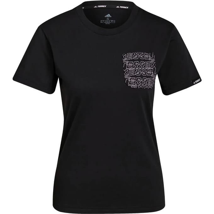Dames-T-shirt adidas Terrex Pocket Graphic