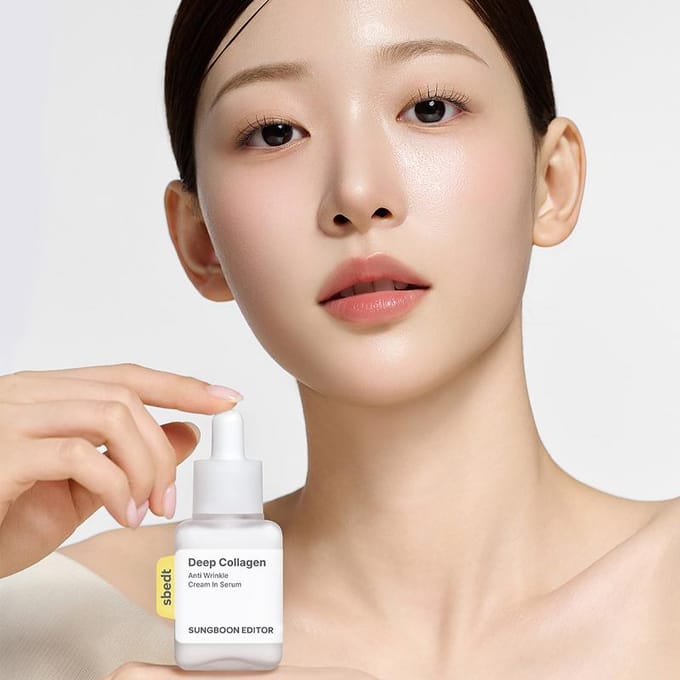[SUNGBOON EDITOR] Diepe Collageen Anti-Rimpel Crème in Serum 40ml white