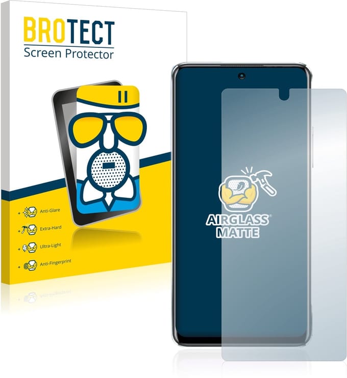 BROTECT - Screenprotector voor Infinix Note 11 Pro - Folie Beschermfolie Beschermglas matte