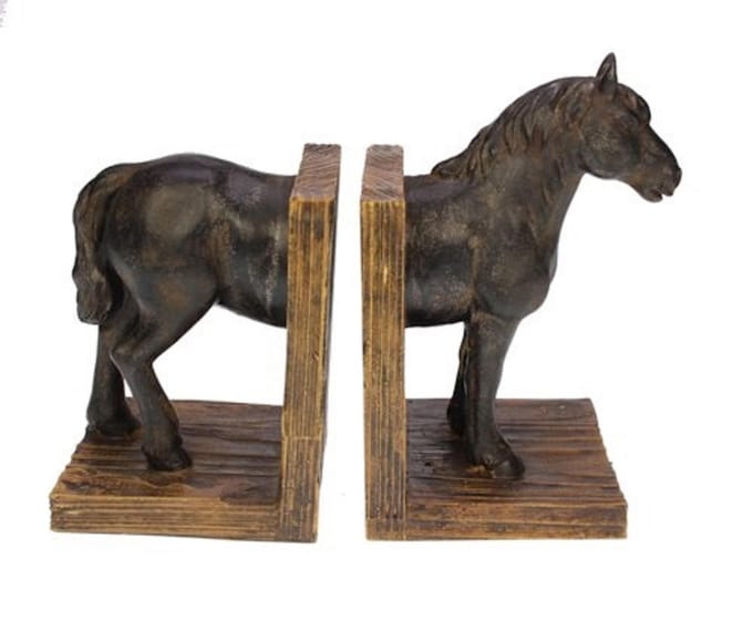 Boekensteun paard 25x11,5x20cm
