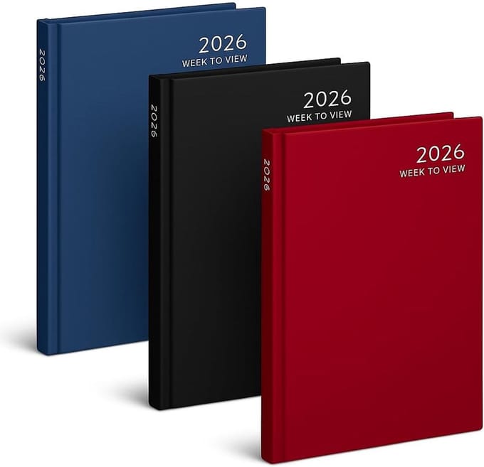 Famanu – Agenda 2026 A4 weekoverzicht bureau planner kantoor