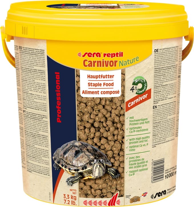 sera reptil Professional Carnivor Nature - 3,8 l / 1,12 kg