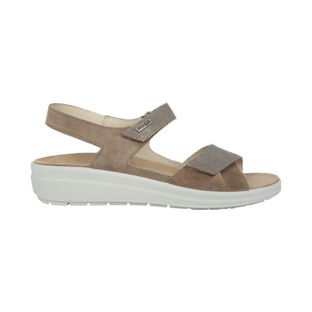 Rohde Rivella - dames sandaal - Taupe - maat 38 (EU) 5 (UK)