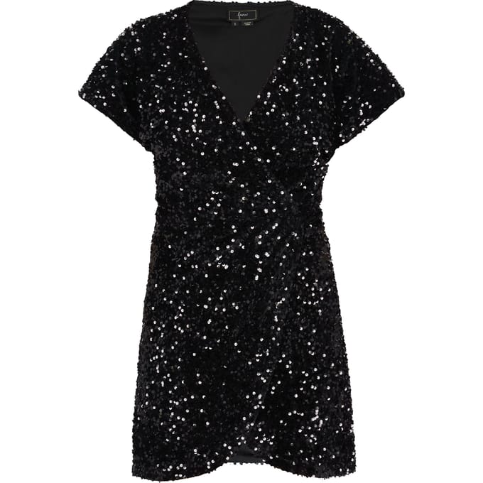 Faina Jurk Dames zwart