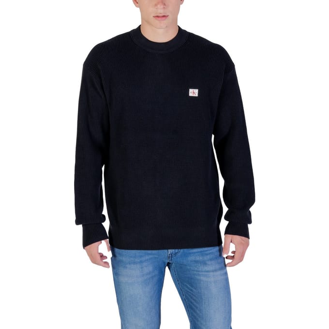 Calvin Klein Trui Ls Ez Cotton Waffle Lv04rd313g Ub1 Mannen Maat - XL
