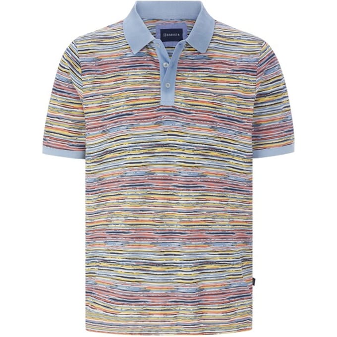 Babista herren Poloshirt - 64/66 - lichtblauw - Plus Size
