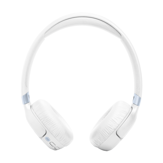 JBL Tune 680 NC Over Ear koptelefoon Draadloos, Bluetooth, Kabel Stereo Wit Volumeregeling, Microfoon uitschakelbaar (mute) HiFi
