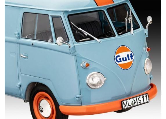 Revell Modelbouwpakket Auto - 07726 Volkswagen T1 Panel Bus -Gulf- Plastic - 1:24 - Modelbouw