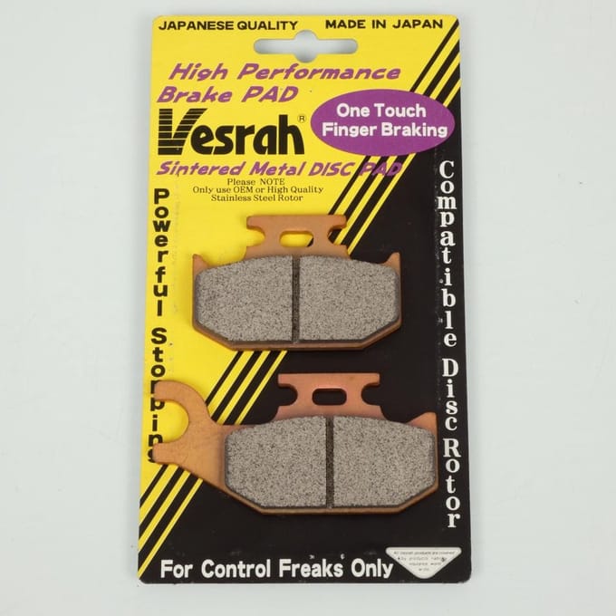 Plaquette de frein Vesrah pour Quad CF moto 550 Cforce 2014 à 2019 AR Neuf