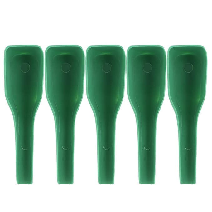 5 Stuks Vogel Voedingslepel Plastic Voedsel Schep Vogelkooi Voederbak Accessoires Benodigdheden blue