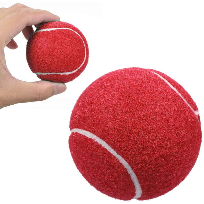 12 pakjes drukmatching- en trainingstennisballen rood