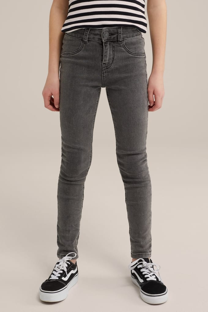 We Fashion Jegging Blended Dark Grey Größe: 152 | Jeans Outlet | kids | Grau