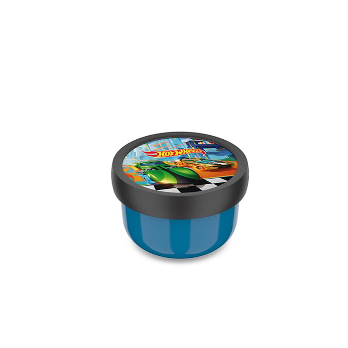 Mepal Fruitbox Campus - 300 ml - Inclusief fruitvorkje - Sluit goed af - Snackdoosje - Hot Wheels