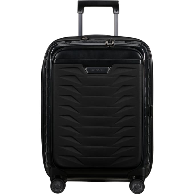 Samsonite Proxis frontpocket handbagage koffer 55 cm expandable black