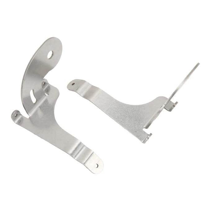 2 stuks Spotlight Montagebeugel Links Rechts RVS Chroom Vervanging voor Mini R50 R52 R53 white