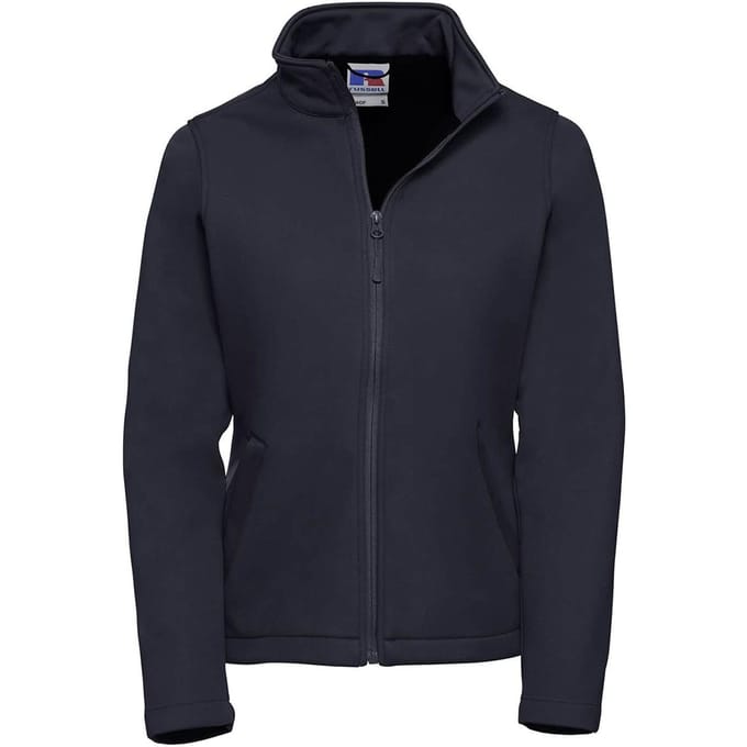 Russell Dames/Dames Slimme Softshell-jasje (Franse marine)