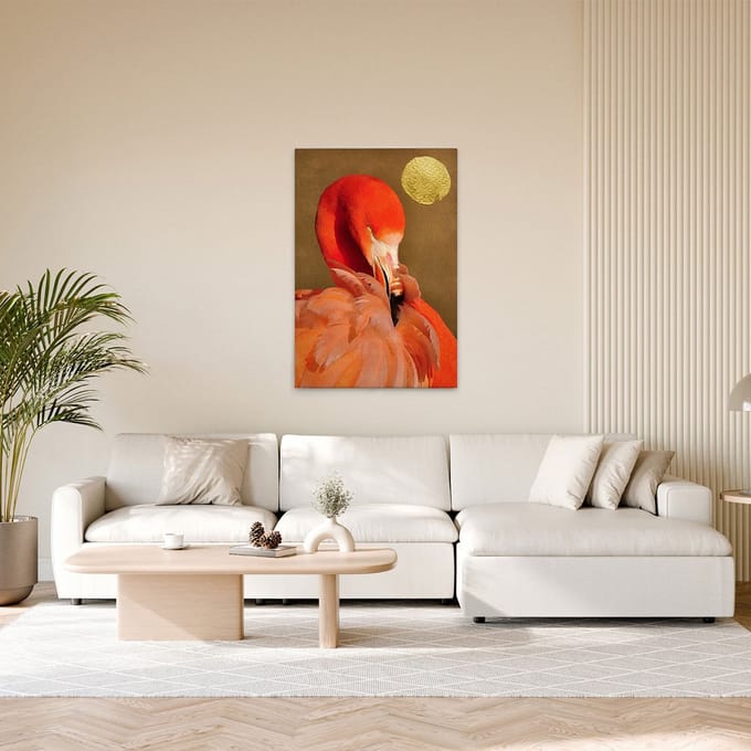 Canvas Flamingo in Sun | DD131829