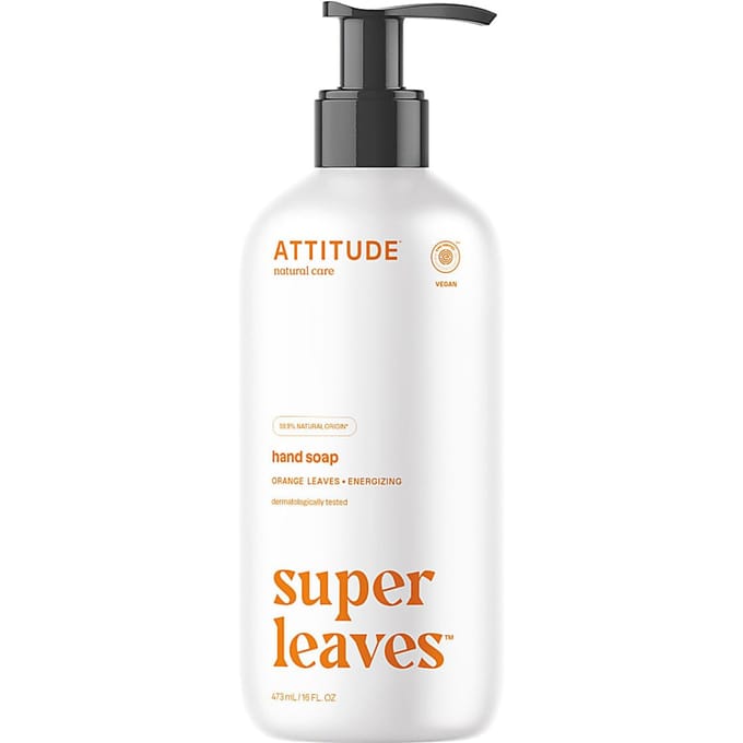 Attitude Super Leaves Natuurlijke Handzeep - Orange Leaves