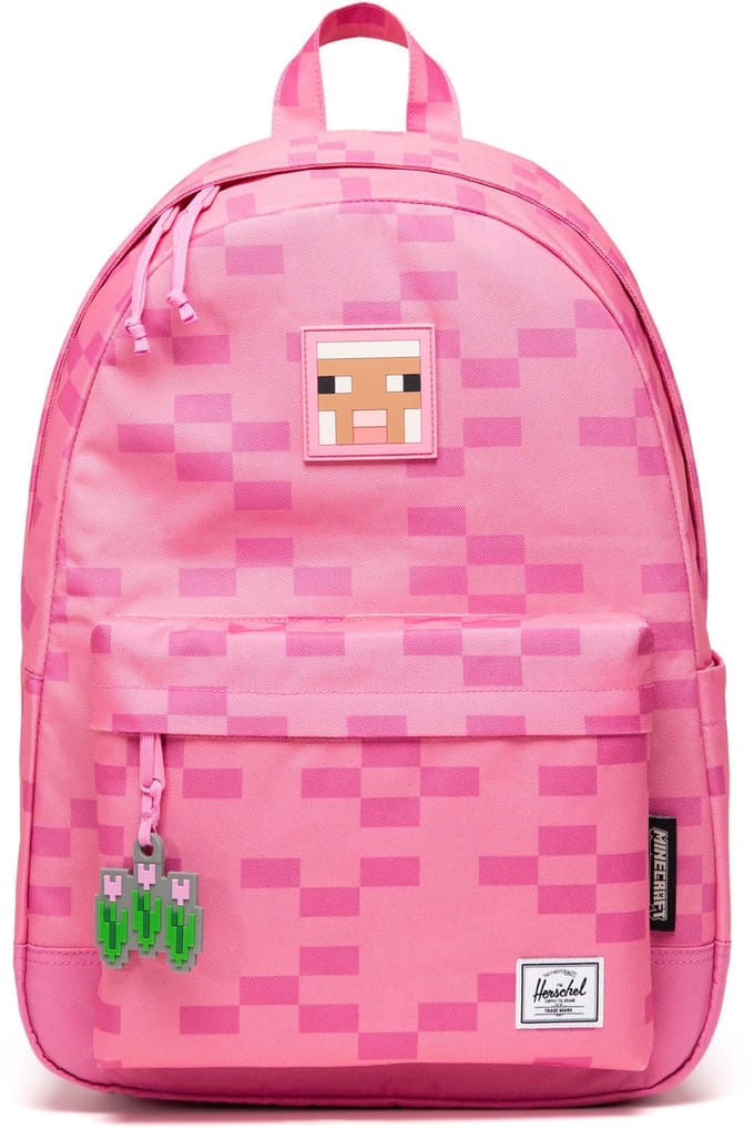 Herschel vrijetijdsrugzak rugzak Minecraft Classic Backpack 30L Pink Sheep roze