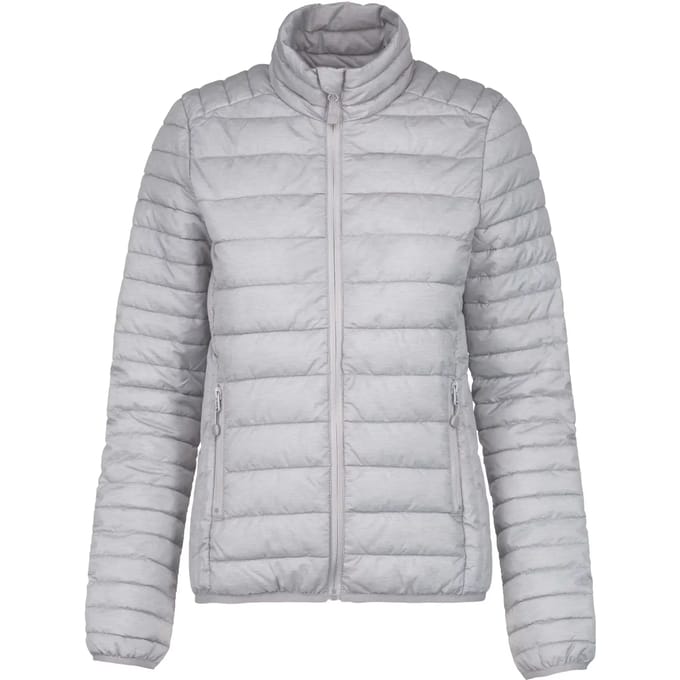Kariban Ladies' lightweight padded jacket K6121 - Marl Silver - M