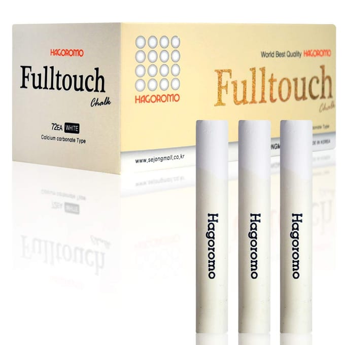 HAGOROMO Fulltouch Wit Krijt 72 stuks [HAGOROMO] [Product] wit