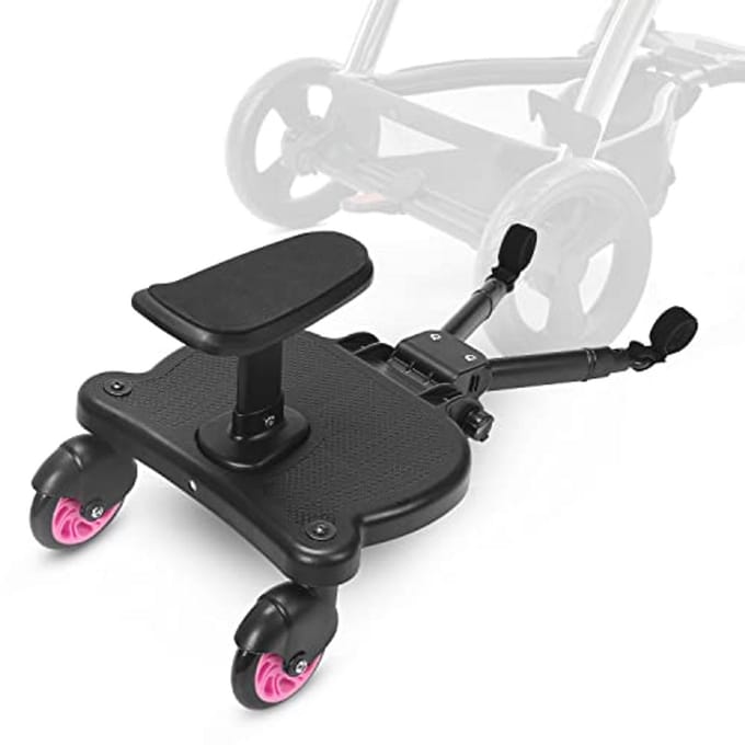 Kiddy Board met Zitje voor Kinderwagens - Stabiel en Universeel