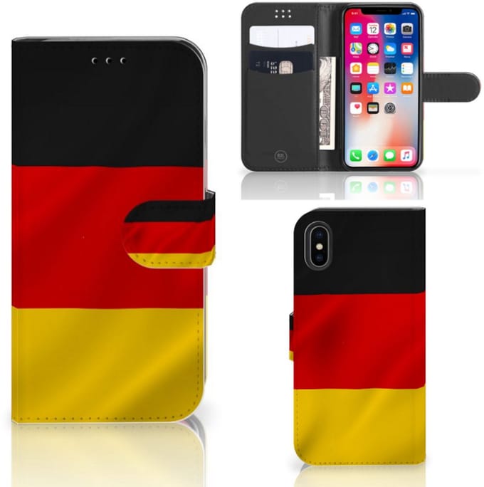 Apple iPhone X | Xs Bookstyle Case Duitsland