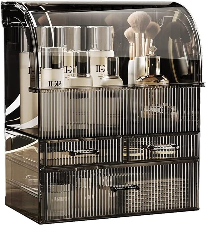 Omgoods - Organizer Makeup - Acryl Met Deksel voor Cosmetica