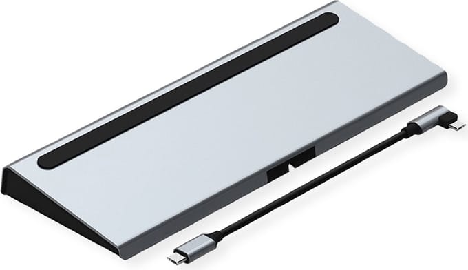 VALUE USB-C Multiport Docking Station, 4K HDMI/DP, VGA, USB, Kaartlezer, PD, LAN, Audio
