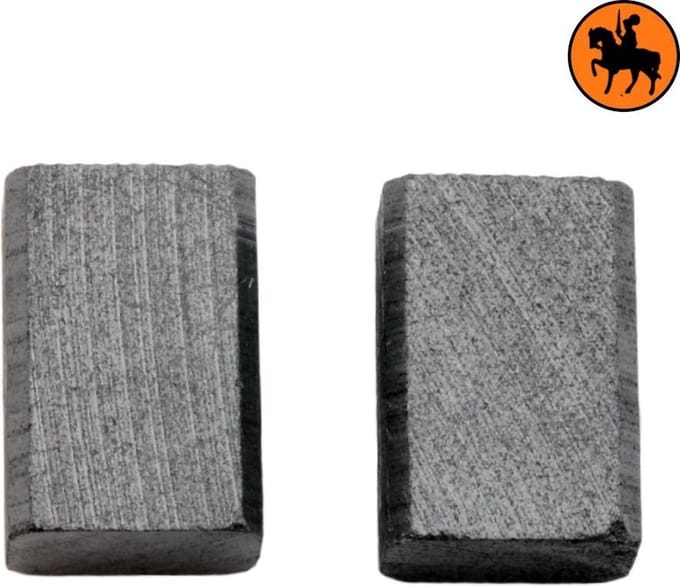 Koolborstelset voor Black & Decker 7308A - 6,35x9,52x14mm