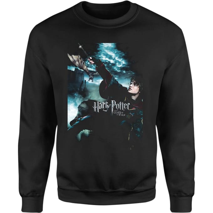 Harry Potter Goblet Of Fire Sweatshirt - Black - M