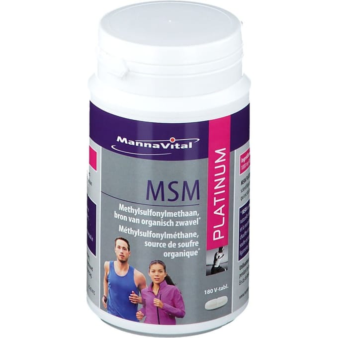 Mannavital MSM Platinum 180 Tabletten
