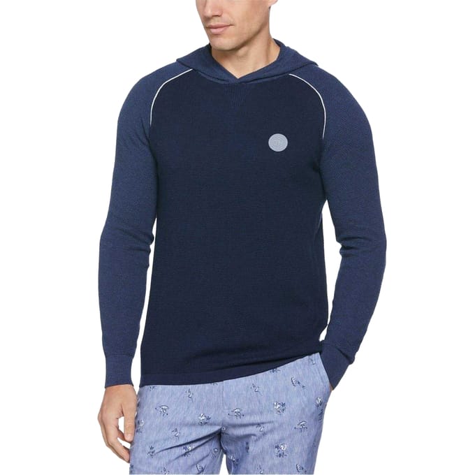 Original Penguin Heren Hoodie (Zwarte Iris)