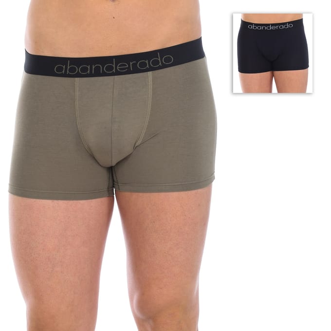 Pack-2 Boxers Gevoelig Bamboe A0C7M heren