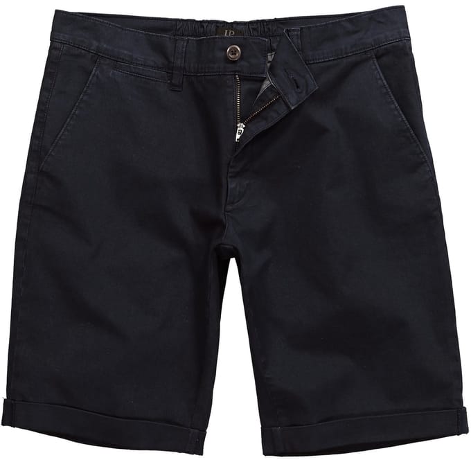 JP 1880 - Heren - Chino-bermuda Buik-Fit Regular Fit - Navy blauw - Maat 68