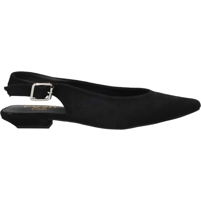 POSH by Poelman Slingbacks - Dames - Zwart - Maat:37