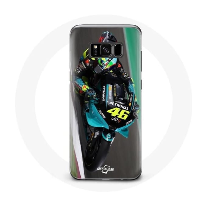Case voor Samsung Galaxy S8 plus Valentino Rossi MotoGP rijder 46