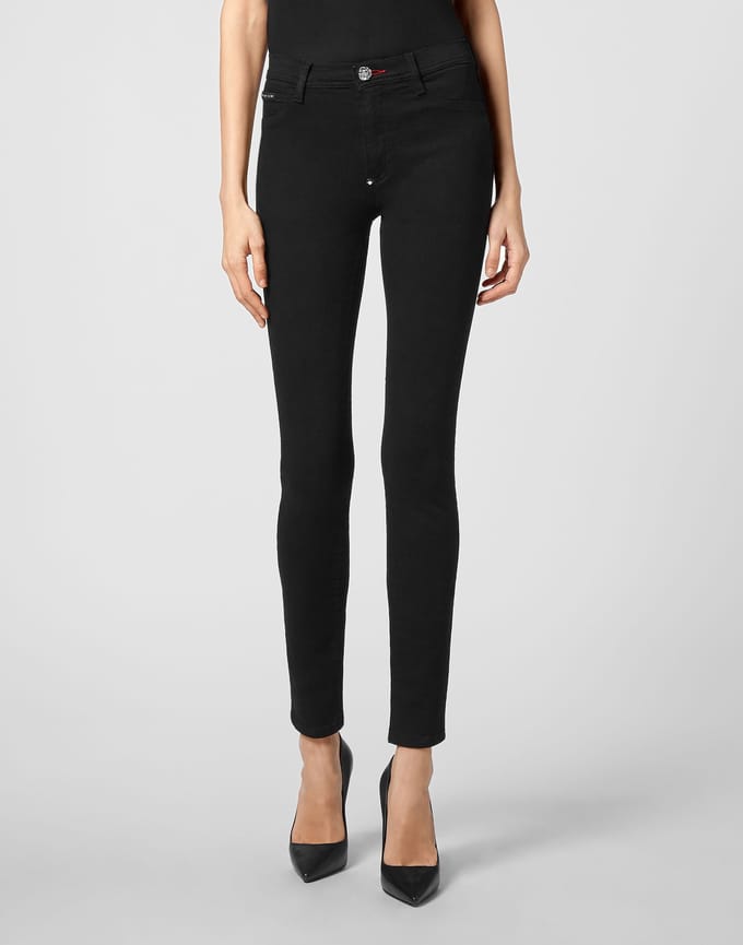 Super Hoge Taille Jegging Iconic Plein